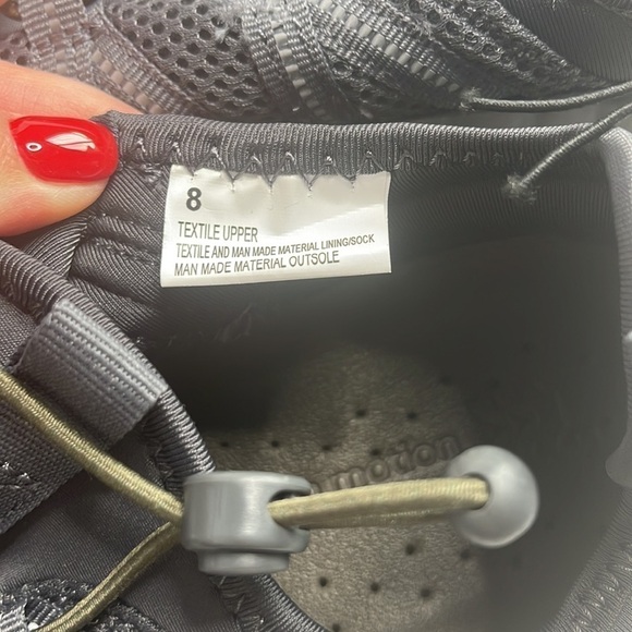 All In One Motion Water Shoes Dark Gray Size 8 - Picture 3 of 10